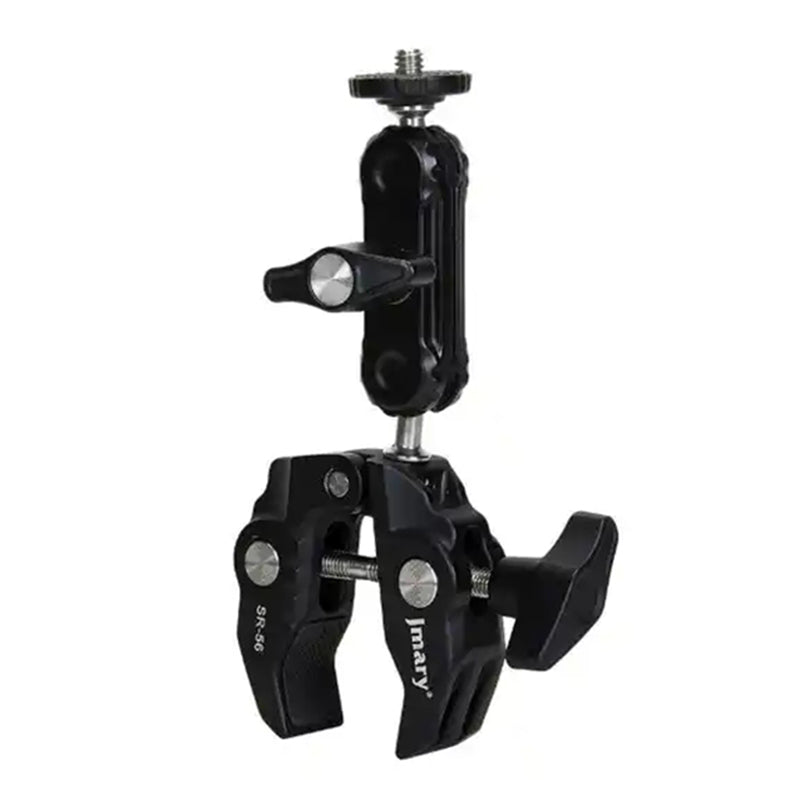 JMARY SR-56 For GoPro Action Camera Phone Holder Aluminum Camera Mount Clamp JMARY SR-56 For GoPro Action Camera Phone Holder Aluminum Camera Mount Clamp
